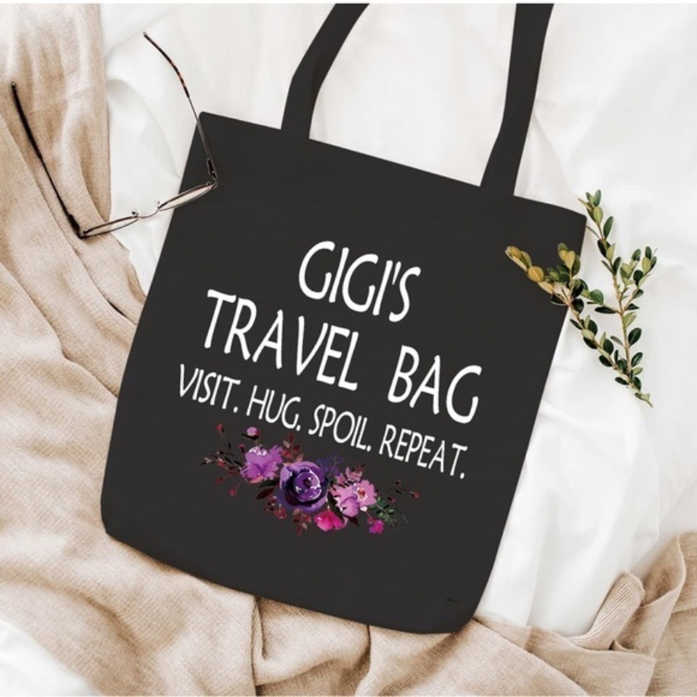 Victoria Leland Designs. Gigi’s Travel Black Travel Bag